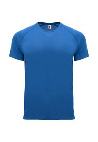 ROLY - Męska Koszulka Sportowa Z Krótkim Rękawem Bahrain. Kolor: niebieski. Długość rękawa: krótki rękaw. Długość: krótkie. Sport: turystyka piesza #1