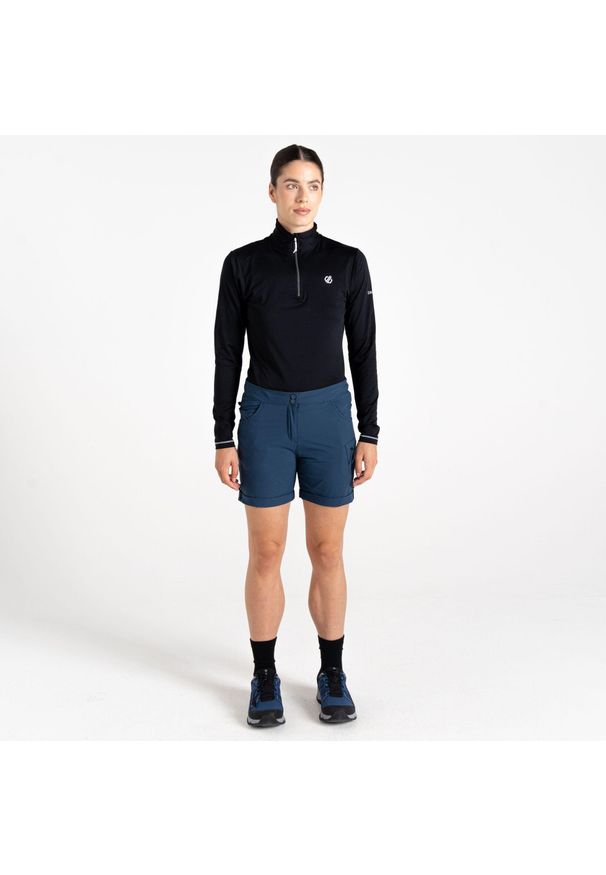 DARE 2B - Melodyjne Szorty Damskie. Kolor: niebieski. Materiał: tkanina, elastan, nylon. Sport: turystyka piesza