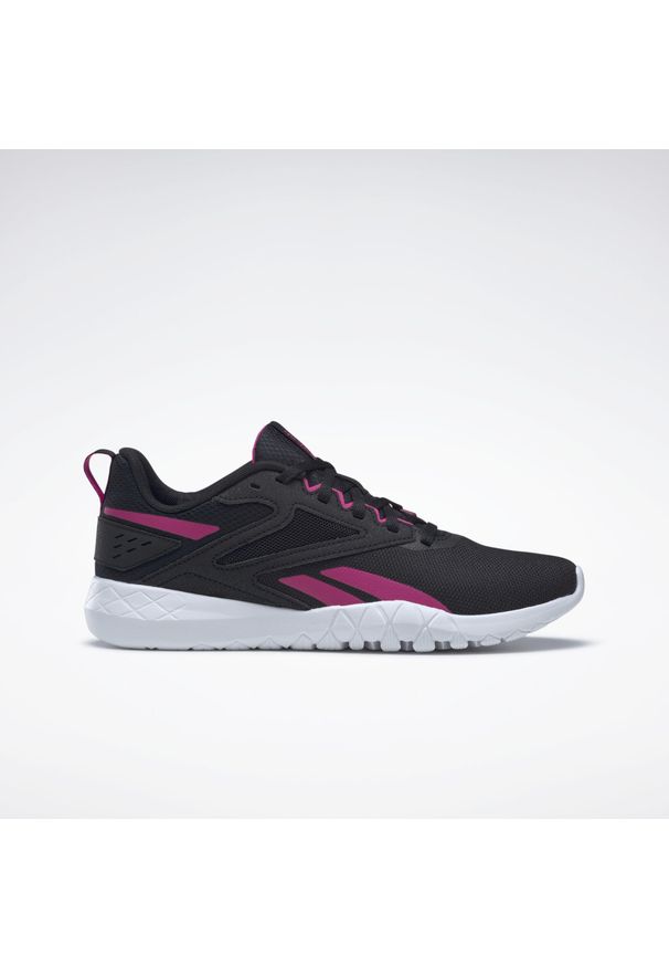 Buty do chodzenia damskie Reebok Flexagon Energy TR. Zapięcie: sznurówki. Kolor: biały, czarny, różowy, wielokolorowy. Materiał: syntetyk, materiał. Szerokość cholewki: normalna. Sport: turystyka piesza