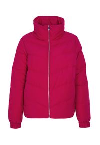 TOP SECRET - Krótka kurtka pikowana. Kolor: różowy. Materiał: puch. Długość: krótkie. Sezon: jesień #8