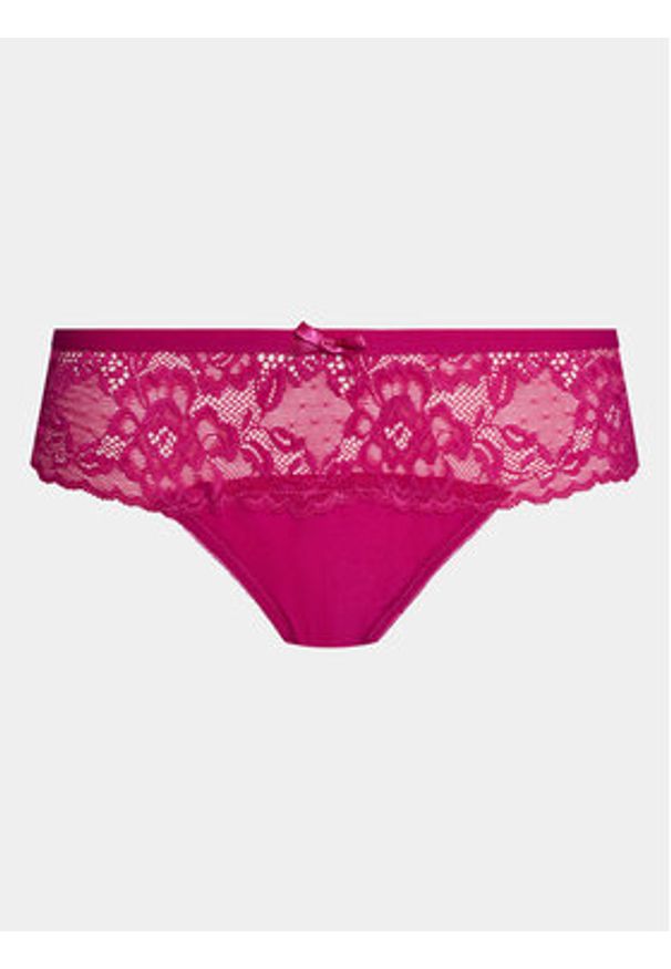 Hunkemöller Komplet 3 par stringów Bianca 202870 Różowy. Kolor: różowy. Materiał: syntetyk