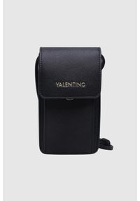 Valentino by Mario Valentino - VALENTINO Czarne etui na telefon Crossy. Kolor: czarny. Rodzaj torebki: na ramię #1