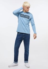 Mustang - MUSTANG Style Orlando Slim MĘSKIE SPODNIE JEANSOWE DENIM BLUE 1013418 5000 783