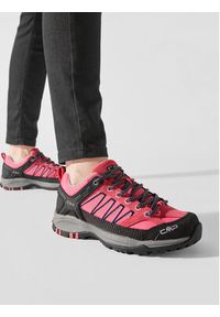 CMP Trekkingi Sun Wmn Hiking Shoe 3Q11156 Różowy. Kolor: różowy. Materiał: zamsz, skóra