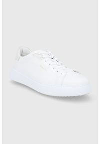 GANT - Gant buty skórzane Palbro 24631643.G265 kolor biały. Nosek buta: okrągły. Zapięcie: sznurówki. Kolor: biały. Materiał: skóra #4