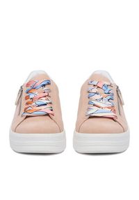 Remonte Sneakersy CEO-D1C06-31 Różowy jasny. Kolor: różowy. Materiał: zamsz, skóra #6