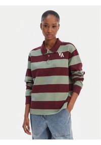 RVCA Polo 23B033507 Kolorowy Relaxed Fit. Typ kołnierza: polo. Materiał: bawełna. Wzór: kolorowy #1