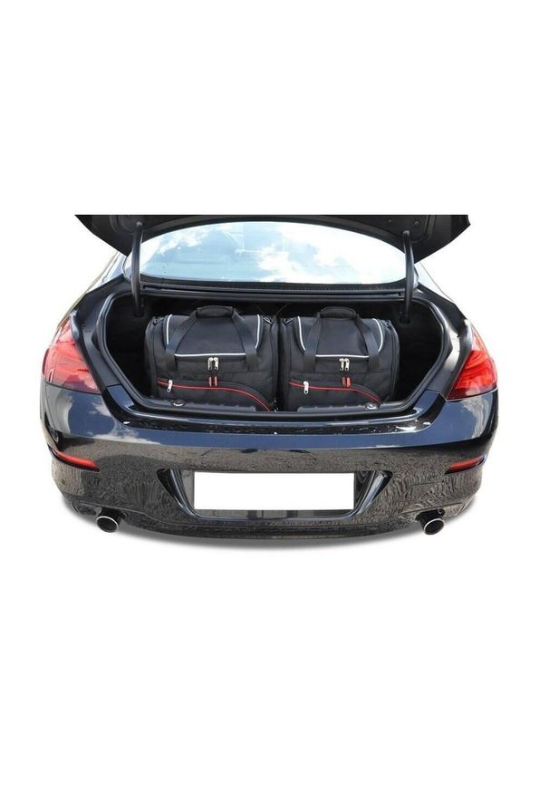 KJUST - Torby Do Bagażnika Bmw 6 Coupe 2011-2018 4Szt Kjust. Kolor: czarny. Styl: sportowy