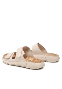 ecco - ECCO Klapki 2ND Cozmo W 20682302378 Beżowy. Kolor: beżowy. Materiał: nubuk, skóra #4