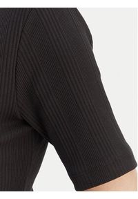 Calvin Klein T-Shirt Varigated LV044F211G Czarny Slim Fit. Kolor: czarny. Materiał: bawełna #5