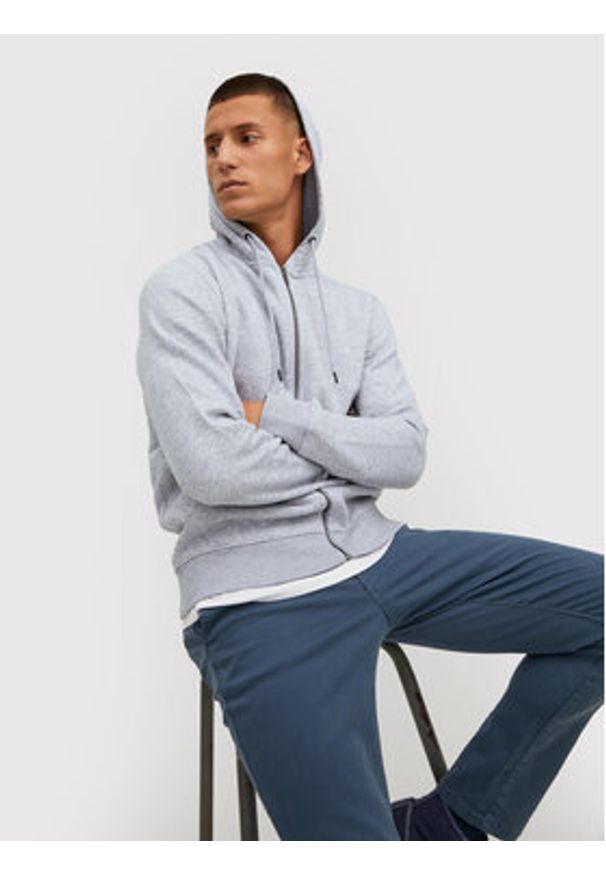 Jack & Jones Bluza Star 12210830 Szary Regular Fit. Kolor: szary. Materiał: bawełna