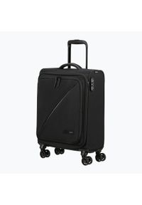 AMERICAN TOURISTER - Walizka podróżna American Tourister Spinner. Kolor: czarny