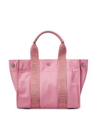 Lauren Ralph Lauren - Torebka LAUREN RALPH LAUREN. Kolor: różowy