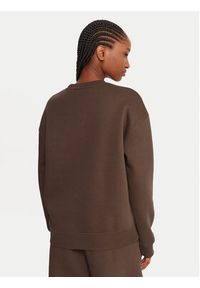 Reebok Bluza Reebok X Ewa Chodakowska Emelia RK25303CCW Brązowy Regular Fit. Kolor: brązowy. Materiał: bawełna #4