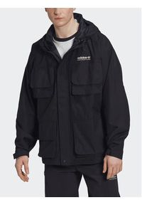 Adidas - adidas Kurtka przejściowa Adventure HK4996 Czarny Loose Fit. Kolor: czarny. Materiał: syntetyk #4