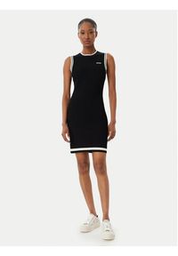 Guess Sukienka dzianinowa V6GK04 Z0648 Czarny Regular Fit. Kolor: czarny. Materiał: syntetyk #3