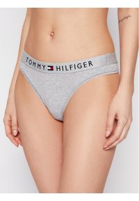 TOMMY HILFIGER - Stringi Tommy Hilfiger. Kolor: szary #1