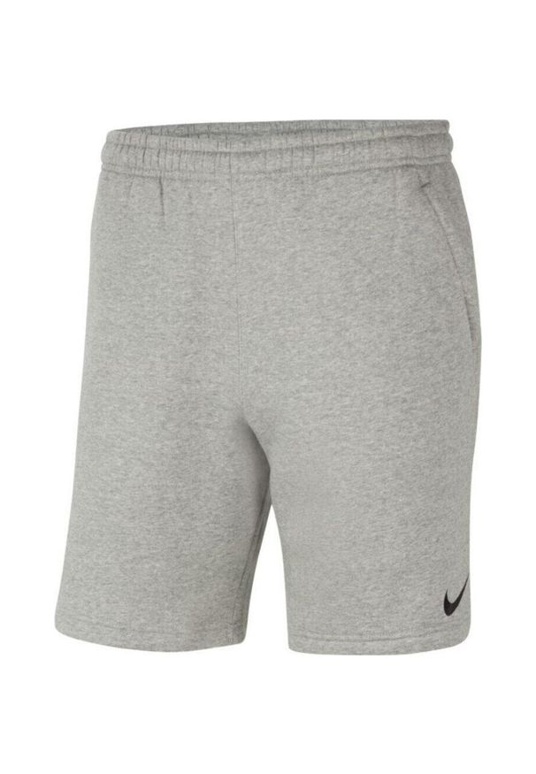Spodenki dla dzieci treningowe Nike Flecee Park 20 Short KZ. Kolor: szary. Styl: sportowy