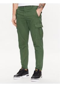 Redefined Rebel Spodnie materiałowe Jolan 226027 Zielony Regular Fit. Kolor: zielony. Materiał: materiał, bawełna #1