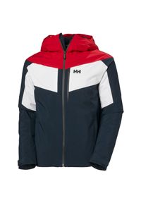 Kurtka narciarska z kapturem Helly Hansen Carv Lifaloft 2.0. Typ kołnierza: kaptur. Kolor: niebieski. Sezon: zima. Sport: narciarstwo