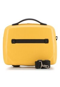 Wittchen - Komplet walizek z polikarbonu jednokolorowych. Kolor: żółty. Materiał: guma #10