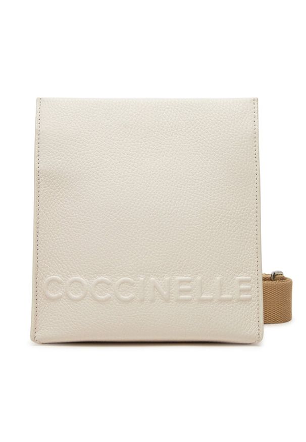 Coccinelle Torebka E1 QBB 15 01 01 Biały. Kolor: biały. Materiał: skórzane