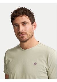 Petrol Industries T-Shirt M-ROS-TSR002 Zielony Regular Fit. Kolor: zielony. Materiał: bawełna #5