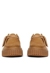 Clarks Półbuty Torhill Bee 26172084 Brązowy. Kolor: brązowy. Materiał: skóra