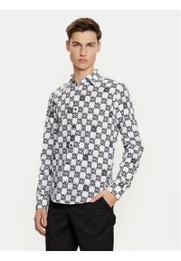 Hugo Koszula Ermo 50534257 Biały Slim Fit. Kolor: biały. Materiał: bawełna #1