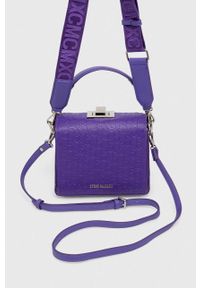Steve Madden torebka Bjet kolor fioletowy SM13000526. Kolor: fioletowy. Wzór: paski #7