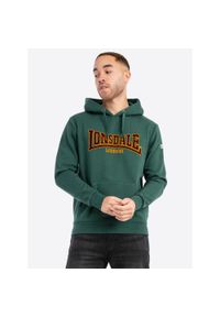 Bluza z kapturem Lonsdale Classic Ll002. Typ kołnierza: kaptur. Kolor: zielony #1
