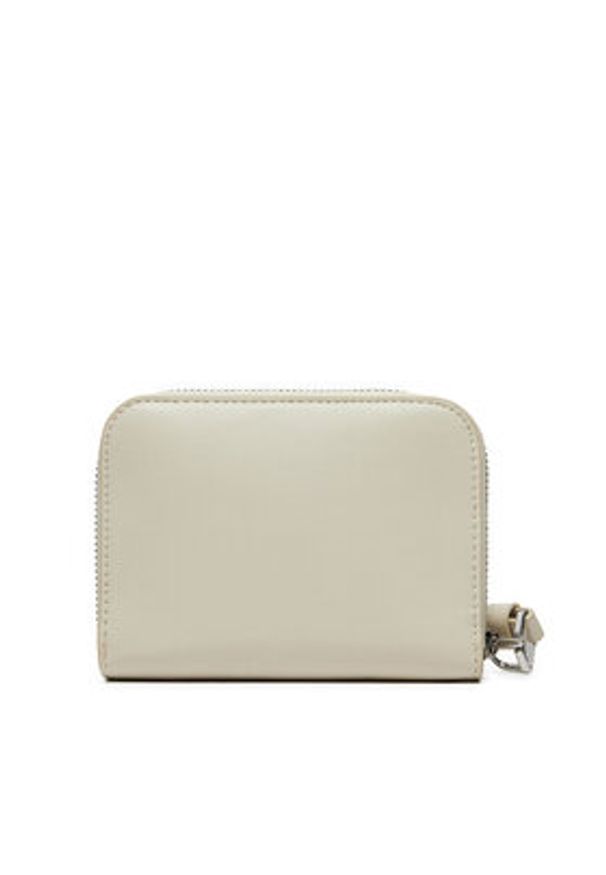 Calvin Klein Duży Portfel Damski Gracie K60K611688 Beżowy. Kolor: beżowy. Materiał: skóra