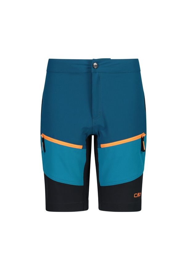 Dziecięce szorty bermudzkie CMP. Kolor: niebieski. Długość: krótkie. Styl: sportowy. Sport: turystyka piesza