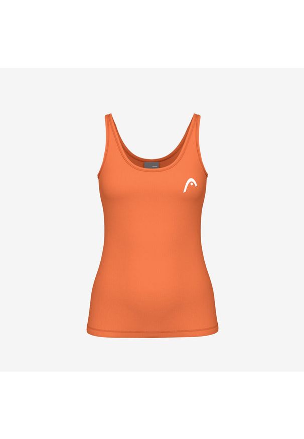 Damski tank top Head Spirit II. Kolor: pomarańczowy. Sport: tenis
