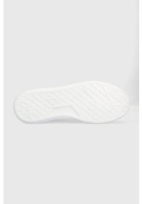 Trussardi Jeans - Trussardi sneakersy New Yrias kolor biały. Nosek buta: okrągły. Zapięcie: sznurówki. Kolor: biały. Materiał: guma