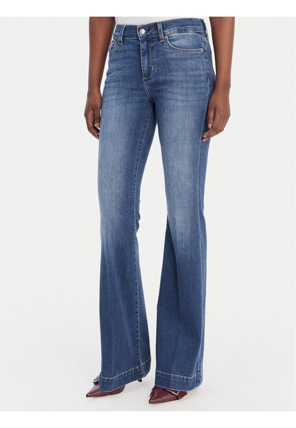 Liu Jo Jeansy UA6061 DS081 Niebieski Flare Fit. Kolor: niebieski