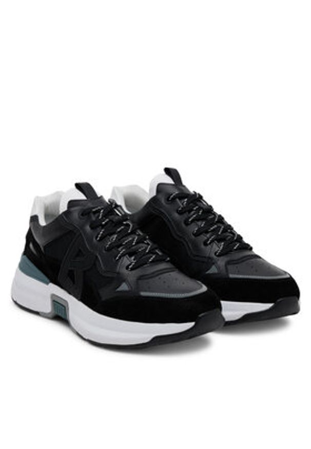 Bogner Sneakersy Ctp25 12522505 Czarny. Kolor: czarny. Materiał: skóra
