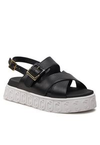Liu Jo Sandały Lovely Sandal 01 BA4131 P0102 Czarny. Kolor: czarny. Materiał: skóra #3