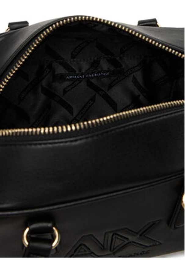 Armani Exchange Torebka XW001567 AF15634 UC001 Czarny. Kolor: czarny. Materiał: skórzane