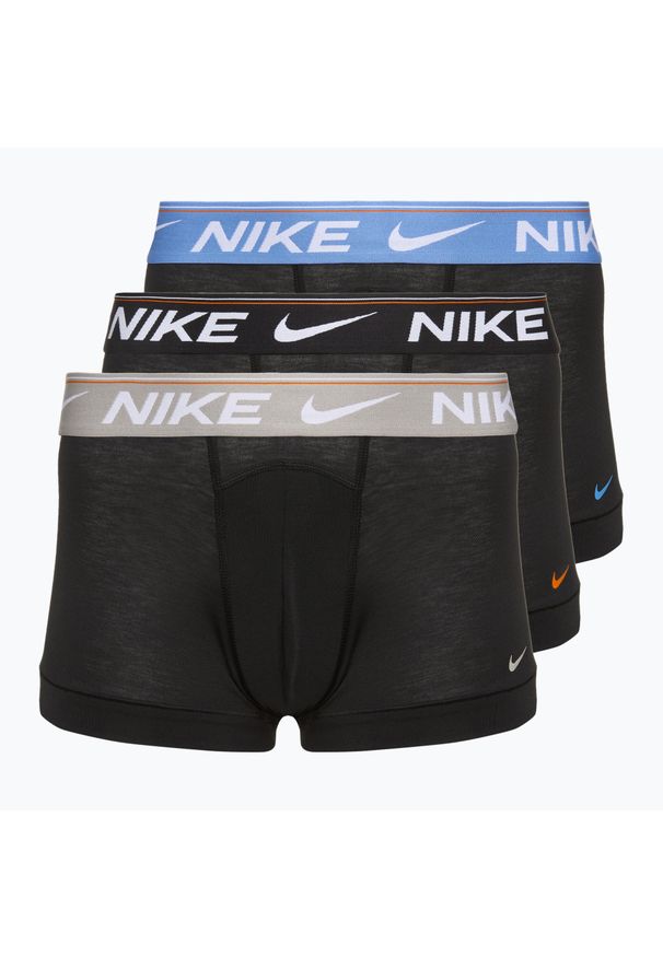 Bokserki męskie Nike Dri-FIT Ultra Comfort Trunk 3 pary. Kolor: wielokolorowy. Technologia: Dri-Fit (Nike)