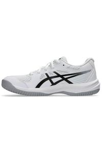 Buty siatkarskie damskie Asics Upcourt 6 Gs. Kolor: wielokolorowy, czarny. Materiał: materiał, syntetyk. Szerokość cholewki: normalna