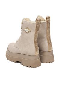 Replay - REPLAY Botki GWL72.000.C0029S Beżowy. Kolor: beżowy. Materiał: skóra #3