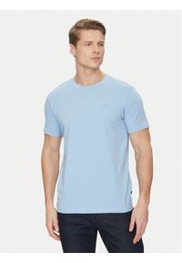 JOOP! Jeans T-Shirt 30027746 Błękitny Modern Fit. Kolor: niebieski. Materiał: bawełna