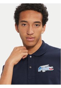 Lacoste Polo PH3600 Granatowy Regular Fit. Typ kołnierza: polo. Kolor: niebieski. Materiał: bawełna #3