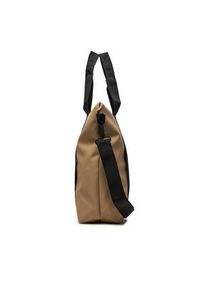 Rains Torba Tote Bag Mini W3 14160 Beżowy. Kolor: beżowy. Materiał: materiał