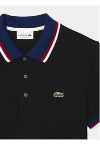 Lacoste Polo PH3461 Czarny Regular Fit. Typ kołnierza: polo. Kolor: czarny. Materiał: bawełna #5