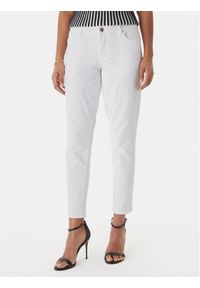 Fracomina Jeansy FP26SV8000W61501 Biały Slim Fit. Kolor: biały #1