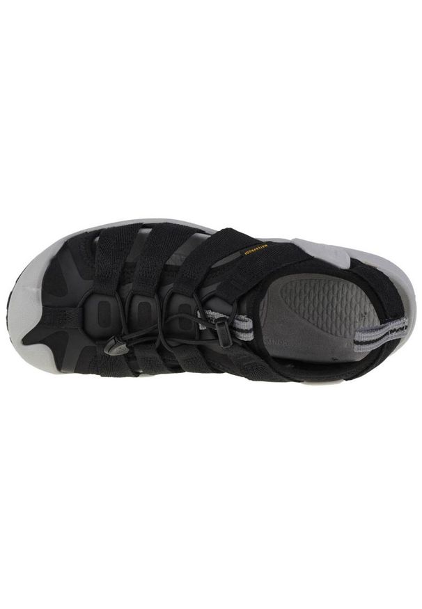 keen - Sandały Keen Clearwater Ii M 1024968 czarne. Okazja: na co dzień. Kolor: czarny. Materiał: materiał, guma, syntetyk. Styl: casual