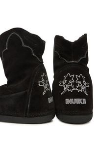 Inuikii Śniegowce Cowboy Emboidery 1002.024.0031 Czarny. Kolor: czarny. Materiał: zamsz, skóra #5