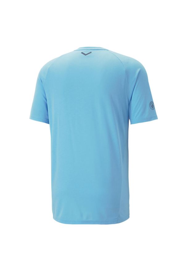 Puma - Koszulka Manchester City Casual 2022/23. Kolor: niebieski